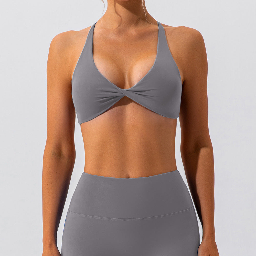 Huska Cross Back Sports Bra