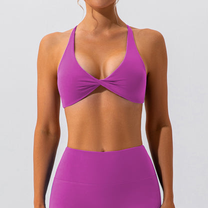 Huska Cross Back Sports Bra